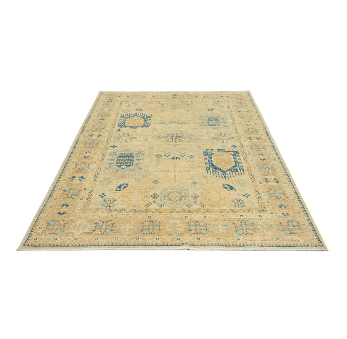 Ziegler Teppich 201 x 150 cm - beige