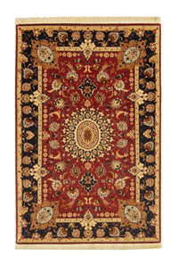 Tappeto Persero - Tabriz - Reale - 207 x 148 cm - rosso