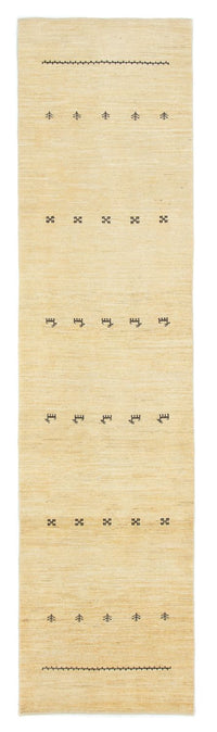 Tapis de couloir Tapis Gabbeh - Persan - 334 x 83 cm - beige