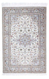 Qom Tappeto 80x121cm - Tappeto persiano - Rettangolo / Beige / 80 x 121 cm Rettangolo