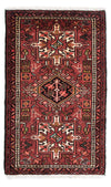 Qaraja Teppich 66x110cm - Perserteppich - braun - Rechteckig / Braun / 66 x 110 cm Rechteckig