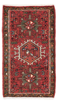 Tapis persan - Nomadic - 105 x 60 cm - rouge foncé