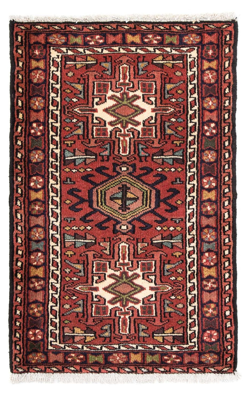 Perserteppich - Nomadic 105 x 65 cm - dunkelrot