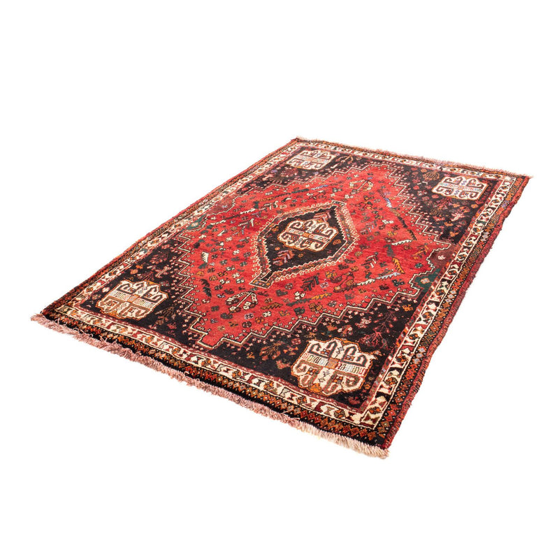 Perserteppich - Nomadic 162 x 117 cm - dunkelrot