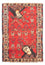 Perserteppich - Nomadic 155 x 110 cm - dunkelrot