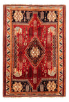 Tapis de Chiraz Tapis 167x240cm - Tapis persan - rouge foncé - Rectangle / Rouge foncé / 167 x 240 cm Rectangle