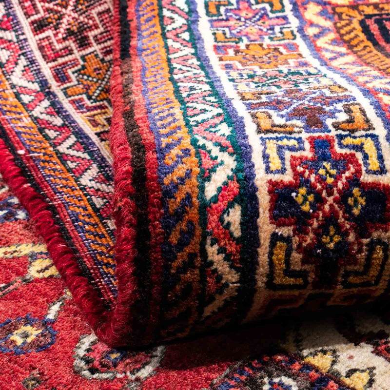 Perserteppich - Nomadic 250 x 153 cm - dunkelrot