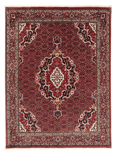 Bidjar Teppich 172x229cm - Perserteppich - dunkelrot