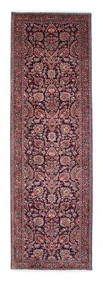 Perserteppich - Bidjar - Royal 298 x 83 cm - dunkelblau