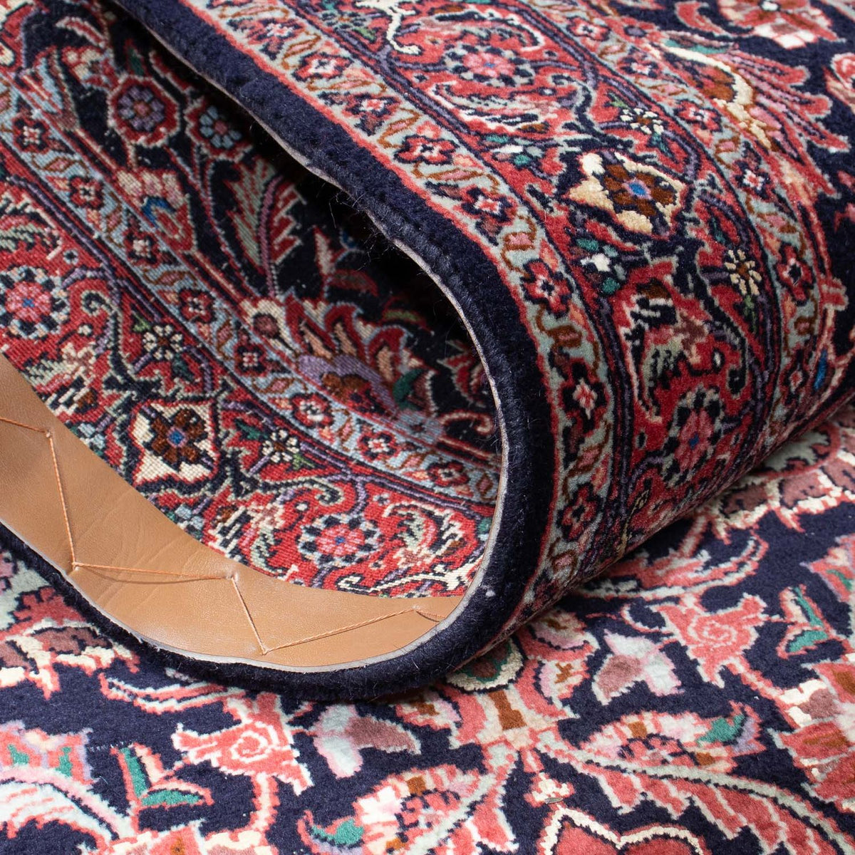 Perserteppich - Bidjar - Royal 298 x 83 cm - dunkelblau