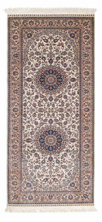 Tappeto corsia Tappeto orientale - Hereke - 185 x 78 cm - beige