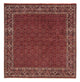Tapis de Bidjar Tapis 205x205cm - Tapis persan - rouge foncé