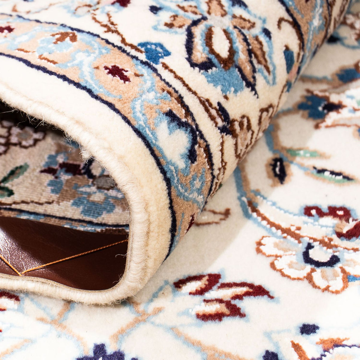 Perserteppich - Nain - Royal 199 x 128 cm Wohnzimmer Teppich