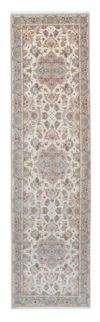 Tappeto corsia Tappeto Persero - Tabriz - Reale - 360 x 90 cm - beige