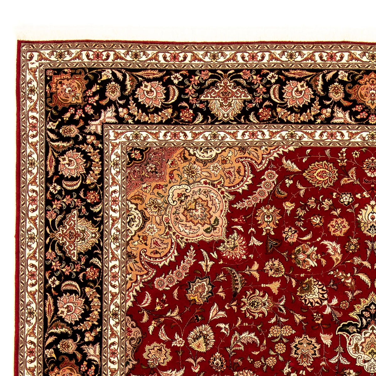 Täbriz - 50 Raj Teppich 251x342cm - Perserteppich