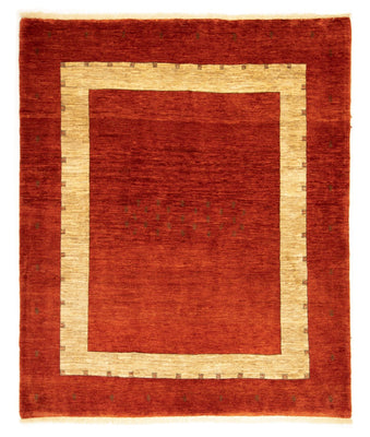 Gabbeh Teppich - Perser 215 x 180 cm - rot