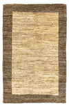 Tapis Gabbeh indien Tapis 64x99cm - Perserteppich Wollteppich - Rectangle / Marron clair / 64 x 99 cm Rectangle