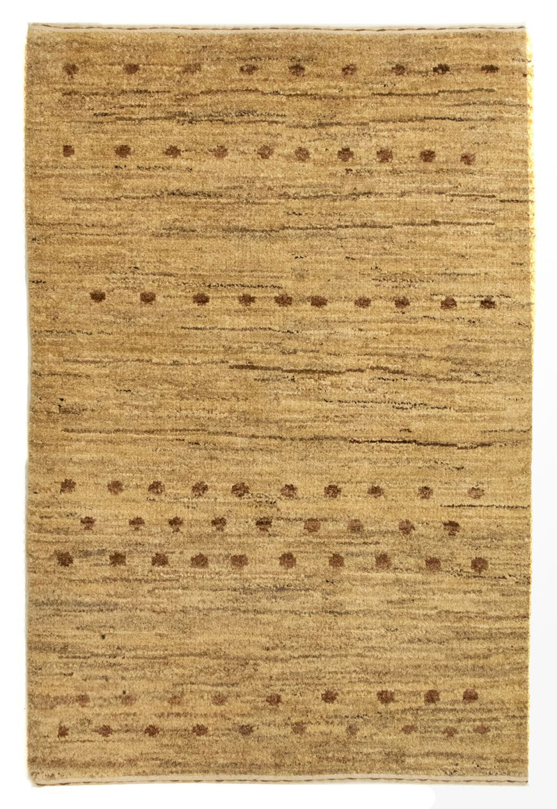 Gabbeh Teppich - Indus 95 x 62 cm - beige