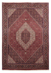 Tapis persan - Bidjar - 232 x 170 cm - rouge