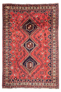 Tapis persan - Nomadic - 300 x 217 cm - rouge