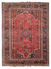 Tapis de Chiraz Tapis 218x295cm - Tapis persan - Rectangle / Rouge / 218 x 295 cm Rectangle