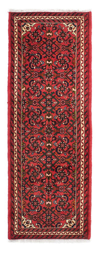Tapis de couloir Tapis persan - Nomadic - 195 x 70 cm - rouge foncé