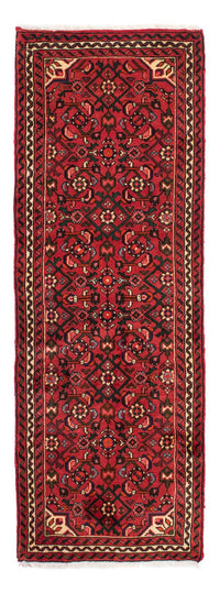 Tapis de couloir Tapis persan - Nomadic - 195 x 68 cm - rouge foncé