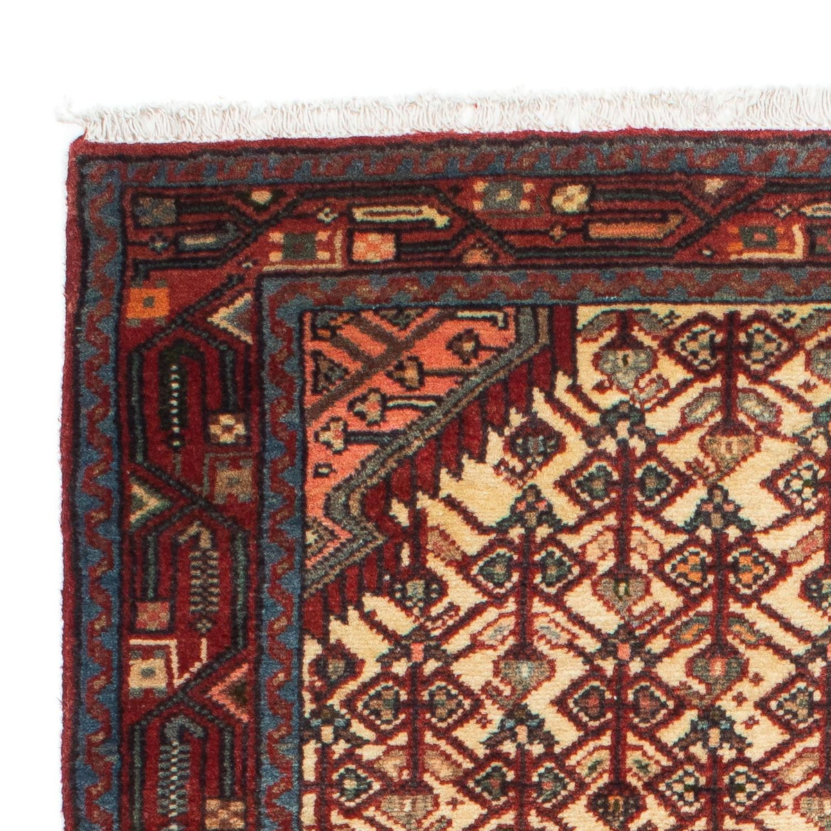 Hosseinabad Teppich 85x210cm - Perserteppich - beige