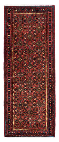 Tapis de couloir Tapis persan - Nomadic - 195 x 73 cm - rouge foncé