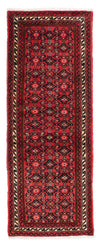 Tapis de Hosseinabad Tapis 70x192cm - Tapis persan - rouge foncé - Tapis de couloir / Rouge foncé / 70 x 192 cm Tapis de couloir