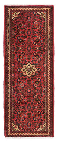 Tapis de couloir Tapis persan - Nomadic - 198 x 73 cm - rouge foncé