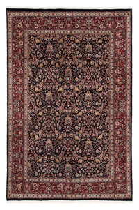 Tapis persan - Classique - 296 x 195 cm - bleu foncé