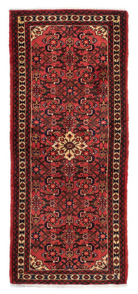Tapis de couloir Tapis persan - Nomadic - 185 x 78 cm - rouge foncé