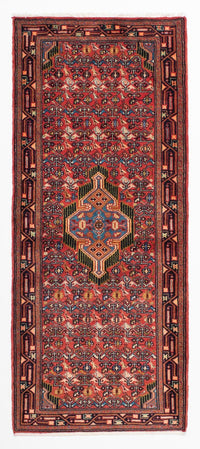 Tapis de couloir Tapis persan - Nomadic - 195 x 80 cm - rouge clair