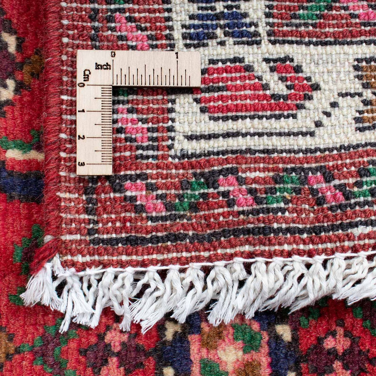 Perserteppich - Nomadic 200 x 80 cm - dunkelrot