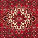 Perserteppich - Nomadic 160 x 115 cm - dunkelrot