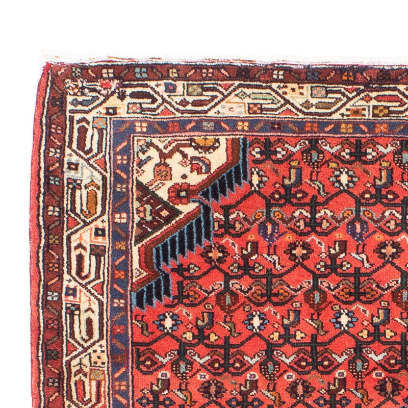 Perserteppich - Nomadic 160 x 105 cm - dunkelrot