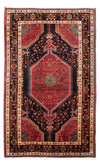 Hosseinabad Tappeto 142x230cm - Tappeto persiano - Rettangolo / Blu scuro / 142 x 230 cm Rettangolo