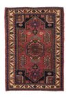 Tapis de Hamadan Tapis 86x120cm - Tapis persan - Rectangle / Rouge foncé / 86 x 120 cm Rectangle