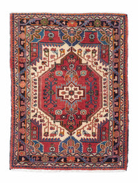 Tapis persan - Nomadic - 122 x 90 cm - rouge