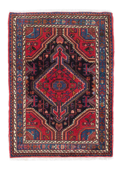 Perserteppich - Nomadic 88 x 120 cm - rot