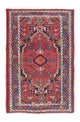 Perserteppich - Nomadic 127 x 86 cm - rot