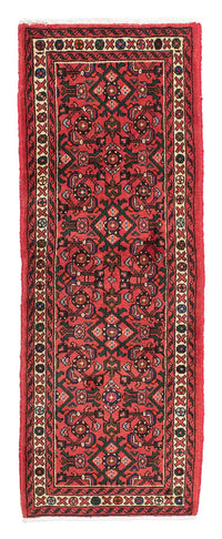 Tapis de couloir Tapis persan - Nomadic - 190 x 68 cm - rouge foncé