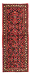 Tapis de Hosseinabad Tapis 70x198cm - Tapis persan - rouge foncé - Tapis de couloir / Rouge foncé / 70 x 198 cm Tapis de couloir