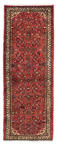 Tapis de couloir Tapis persan - Nomadic - 200 x 70 cm - rouge foncé