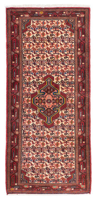 Tapis de couloir Tapis persan - Nomadic - 195 x 82 cm - rouge clair
