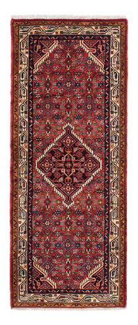 Tapis de couloir Tapis persan - Nomadic - 200 x 78 cm - rouge foncé