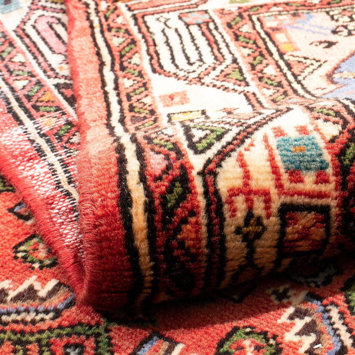 Perserteppich - Nomadic 150 x 102 cm - rot