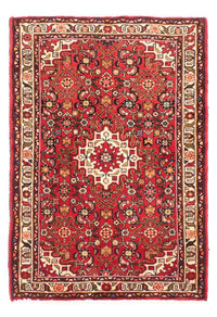 Tapis persan - Nomadic - 144 x 105 cm - rouge