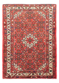 Tapis persan - Nomadic - 147 x 102 cm - rouge